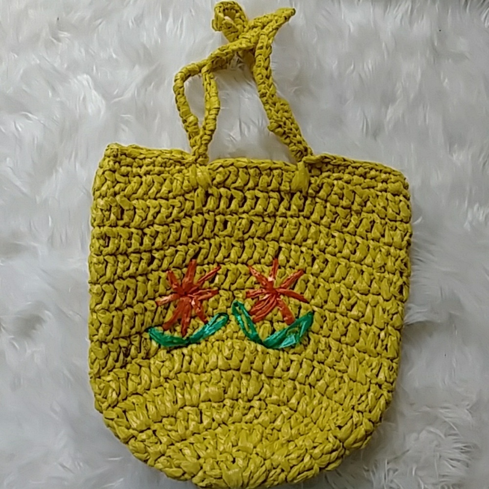Vintage hand made tote